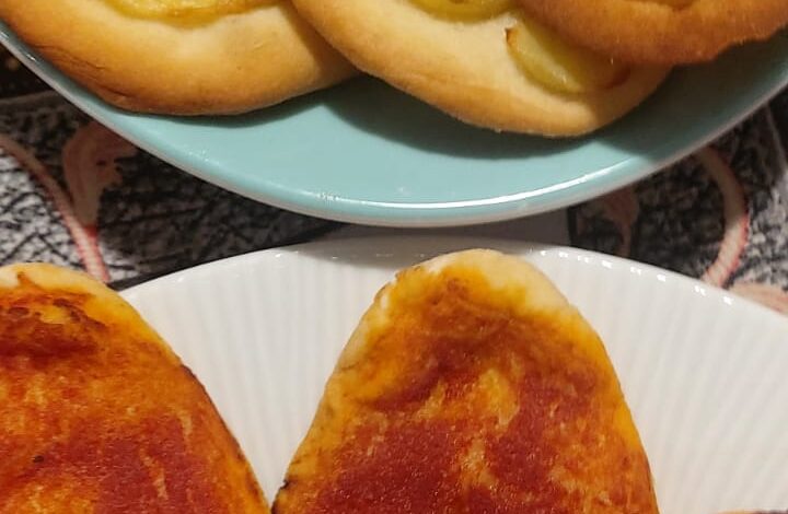 lingue di pizza con patate e rosse